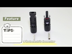 माउंटिंग सिस्टम के लिए कॉपर प्लेटेड वाटरटाइट IP67 सोलर पैनल कनेक्टर्स